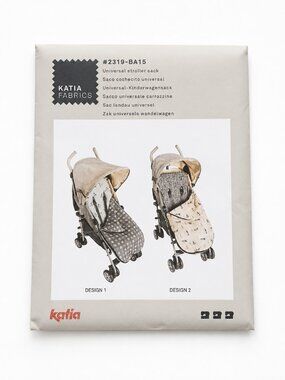 Katia Fabrics Universal Stroller Sack Sewing Pattern #2319-BA15 Modern Baby Gear